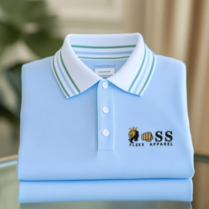 Men's Business Casual Printed Polo Shirt